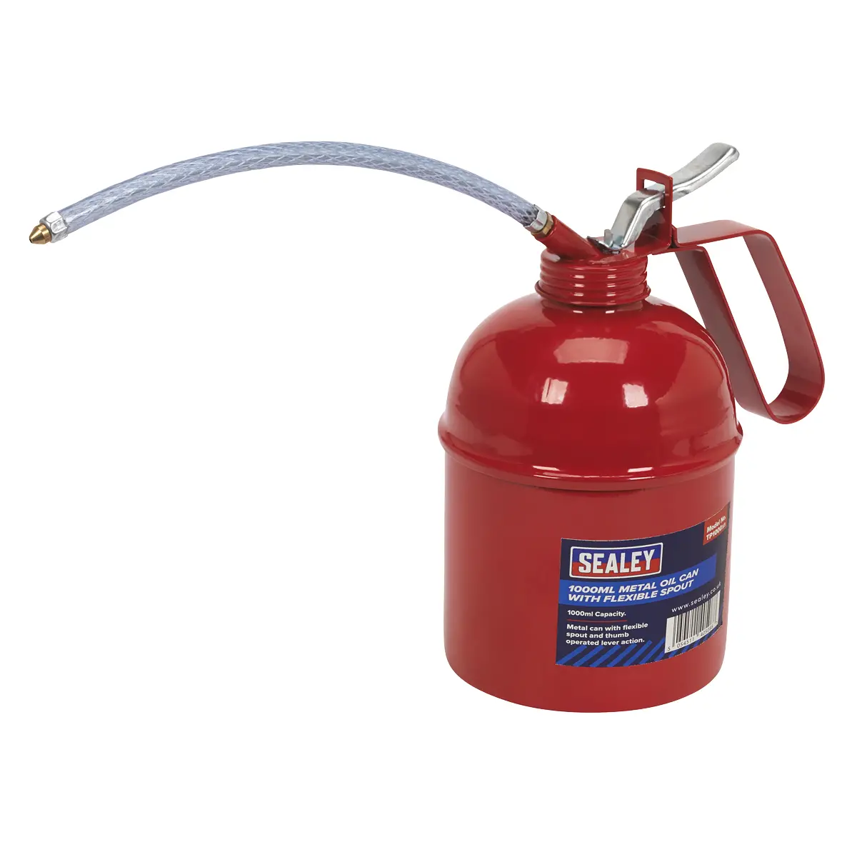 Sealey Metal Oil Can With Flexible Spout 1000Ml Tp1000 1