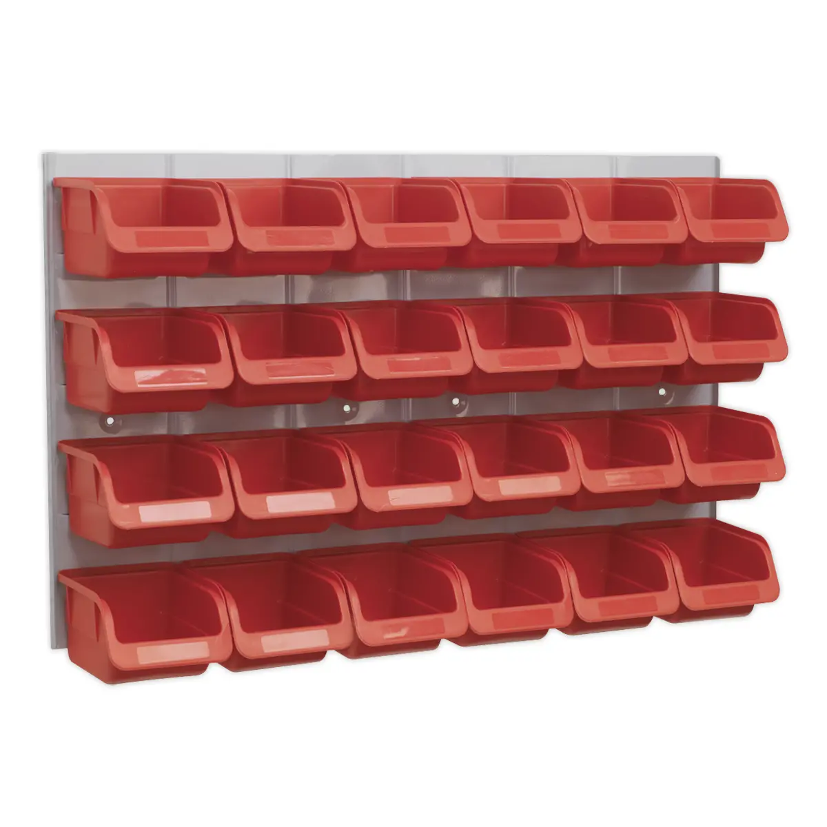 Sealey Bin & Panel Combination 24 Bins - Red Tps130 1