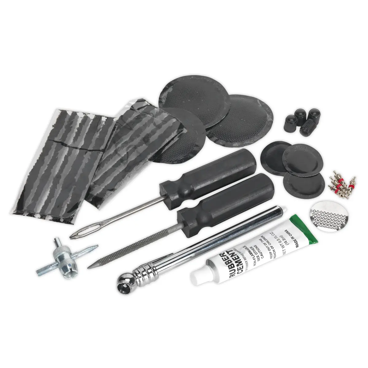 Sealey Temporary Puncture Repair & Service Kit Tst09 1