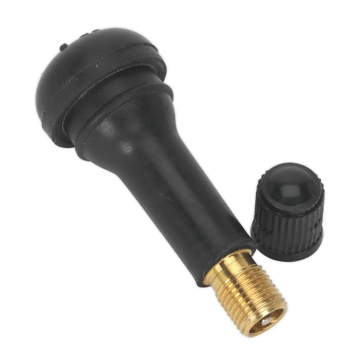 Sealey Snap-In Tubeless Tyre Valve, Type Tr414 - Pack Of 100 Tv414 1
