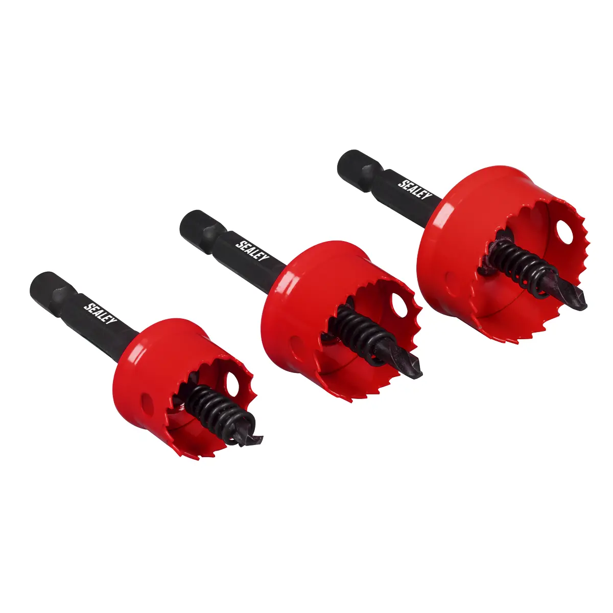 Sealey Thin Wall Hole Saw Set 3Pc Twhs3 1