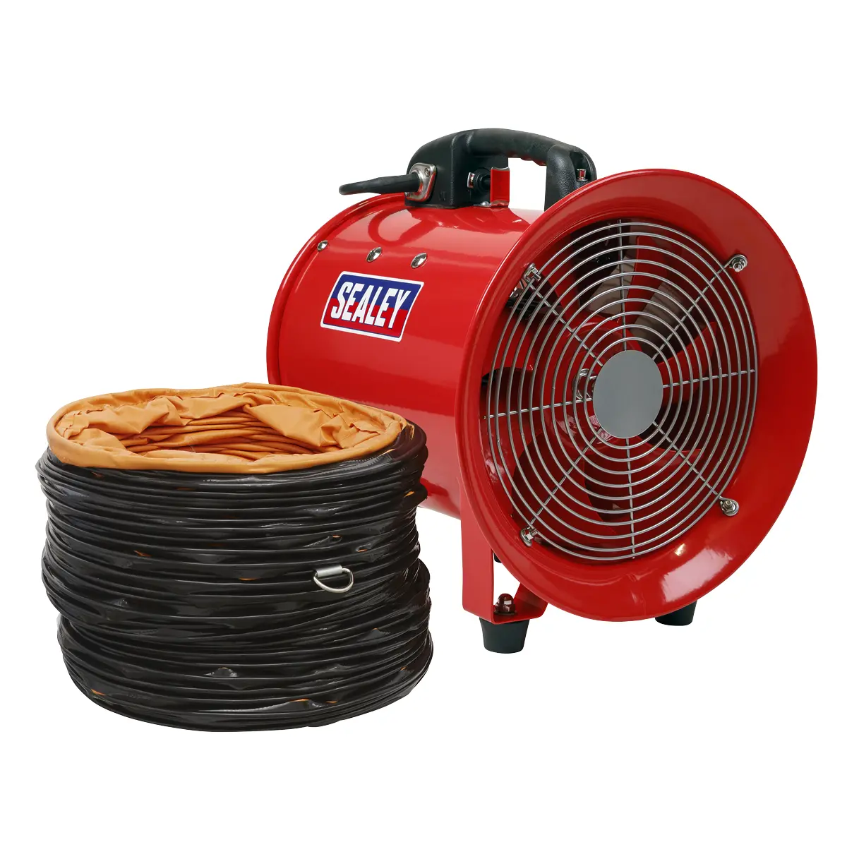 Sealey Portable Ventilator With 5M Ducting 250Mm Ven250 1