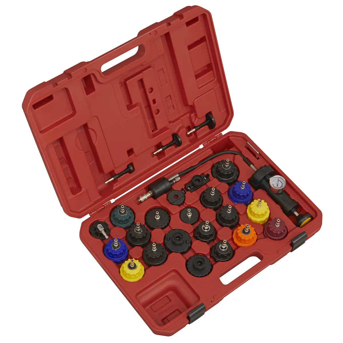 Sealey Cooling System Pressure Test Kit 25Pc Vs0011 1