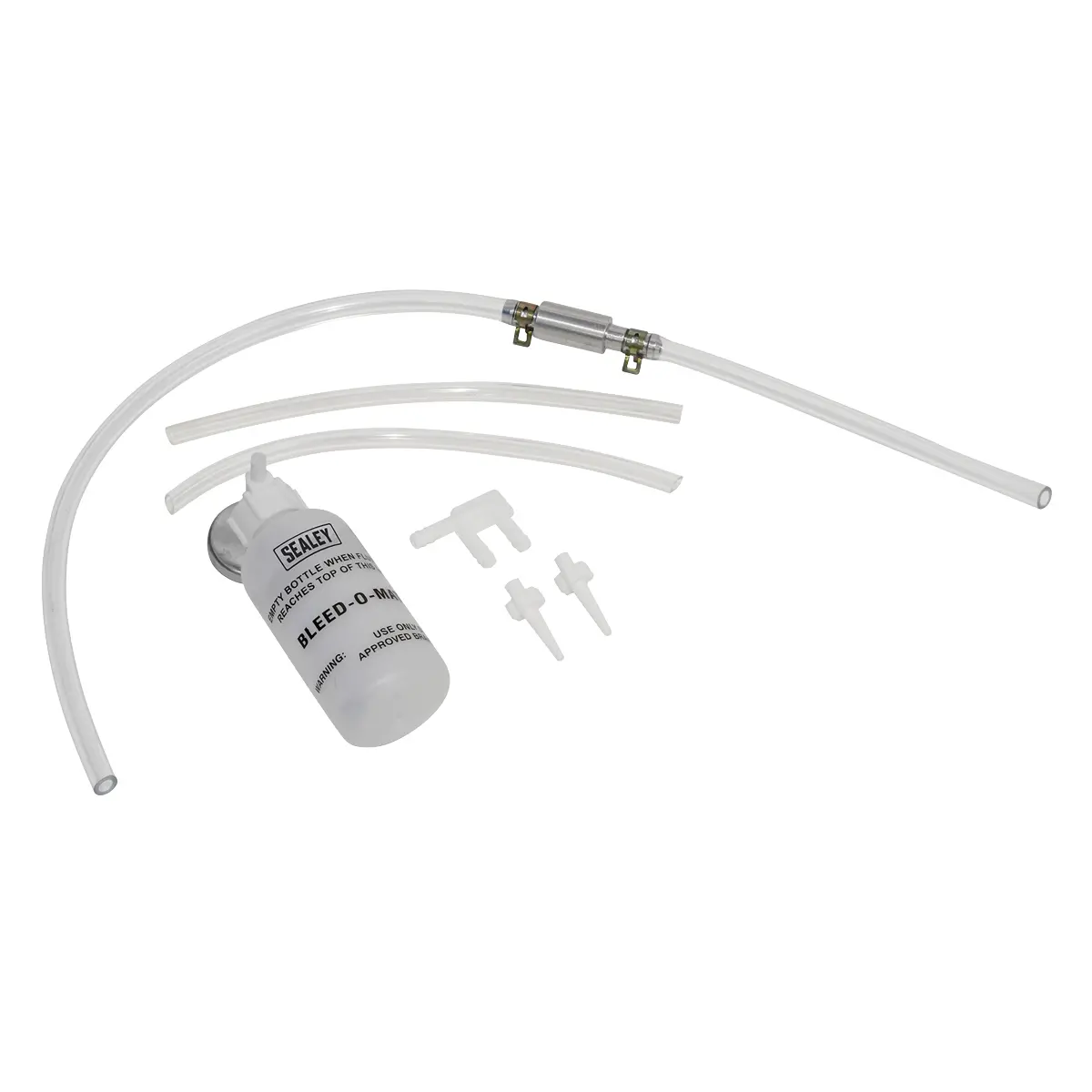 Sealey Brake Bleeder Set With Container Vs02011 1