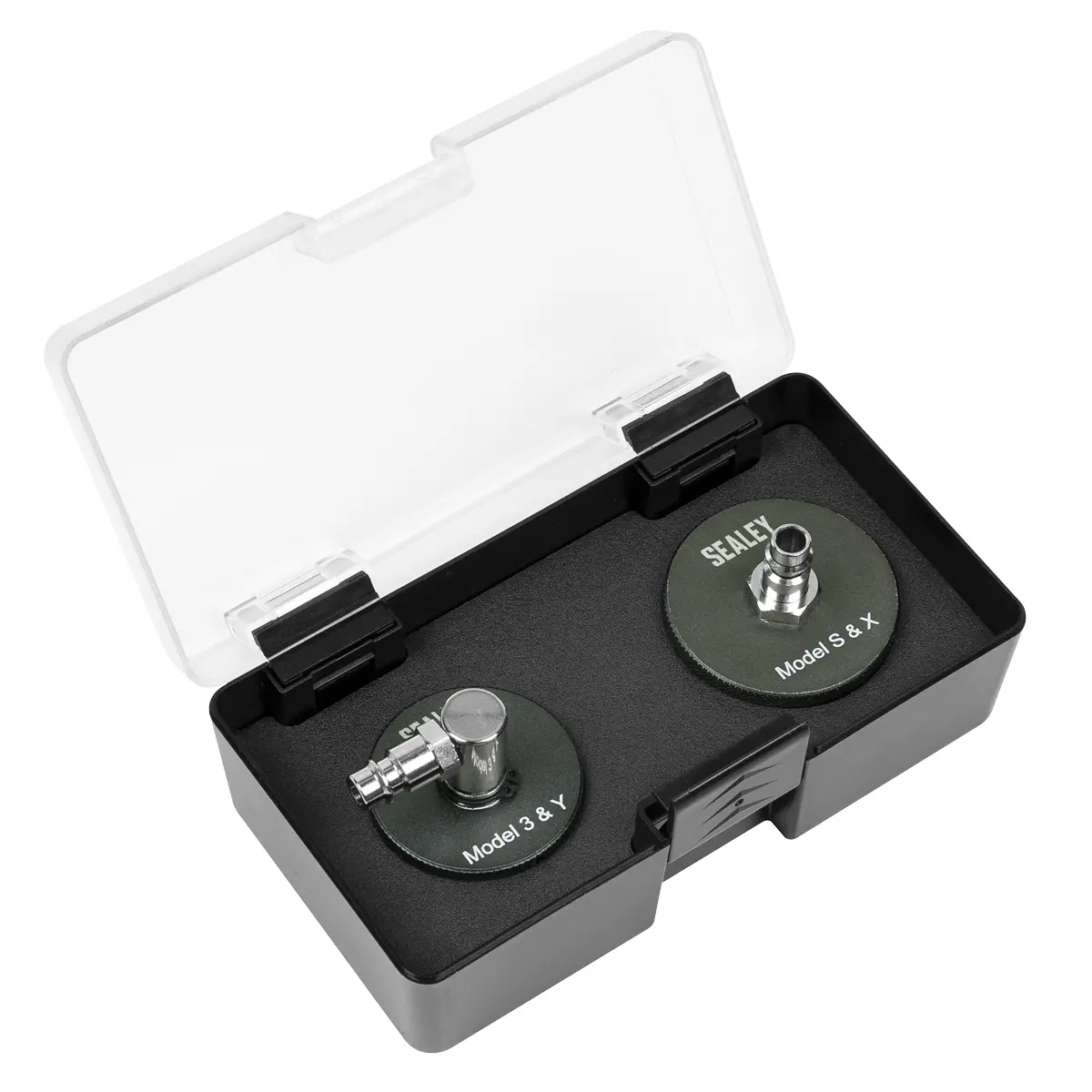 Sealey Brake Pressure Bleeder Cap Set For Tesla Vs0204t 1