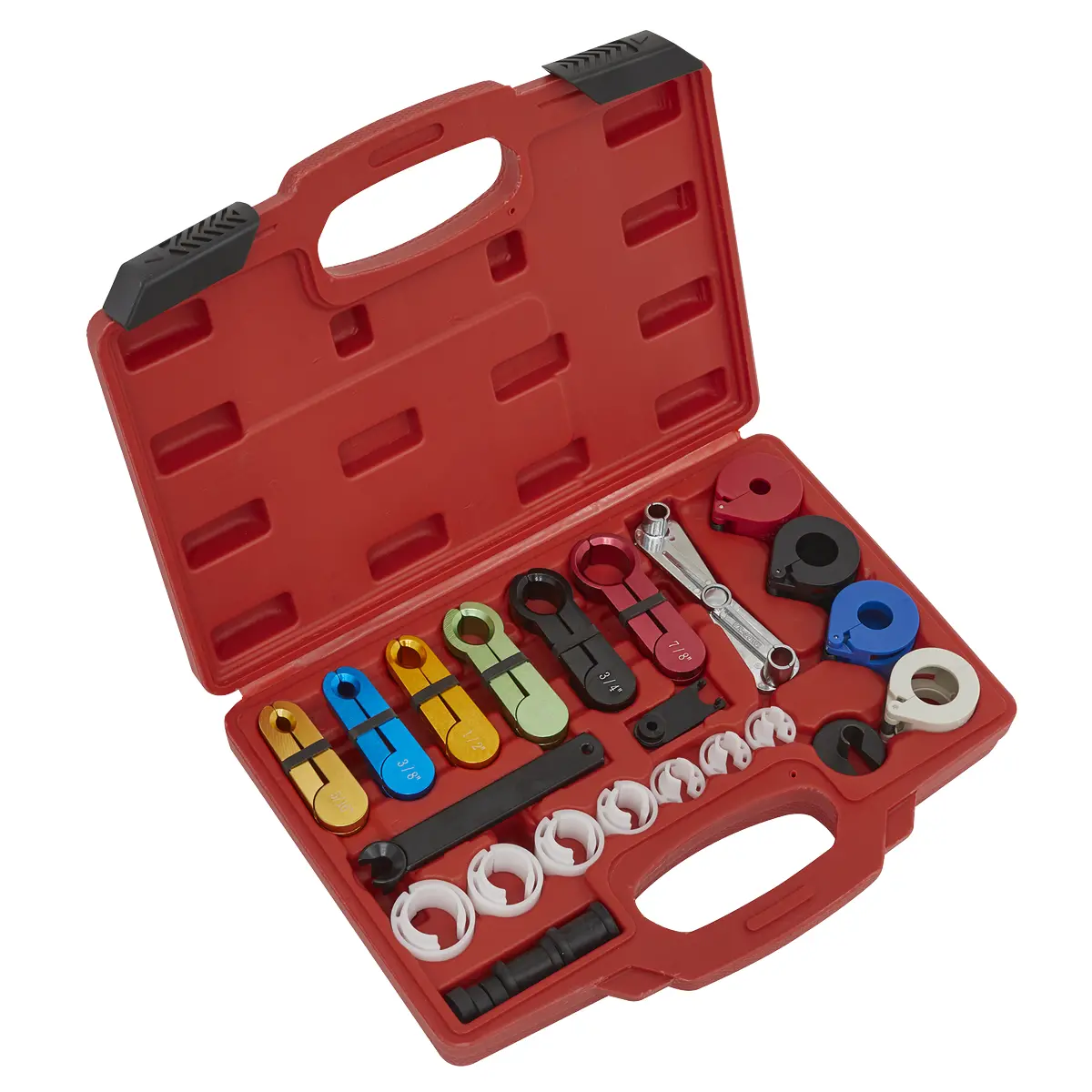 Sealey Fuel & Air Conditioning Disconnection Tool Kit 21Pc Vs0457 1