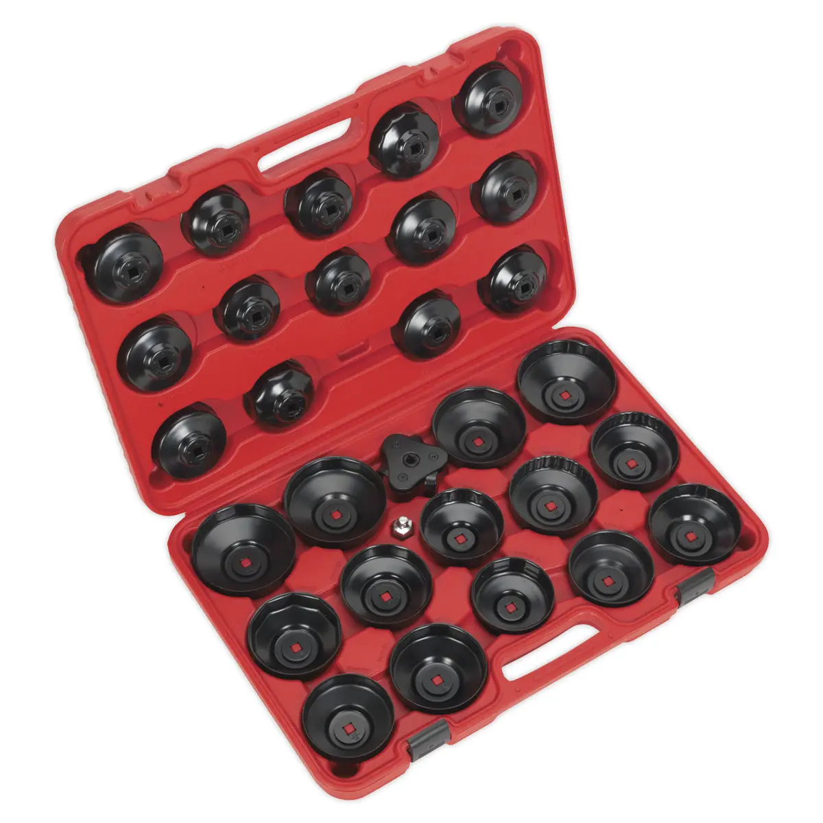 Sealey Oil Filter Cap Wrench Set 30Pc Vs7006 1