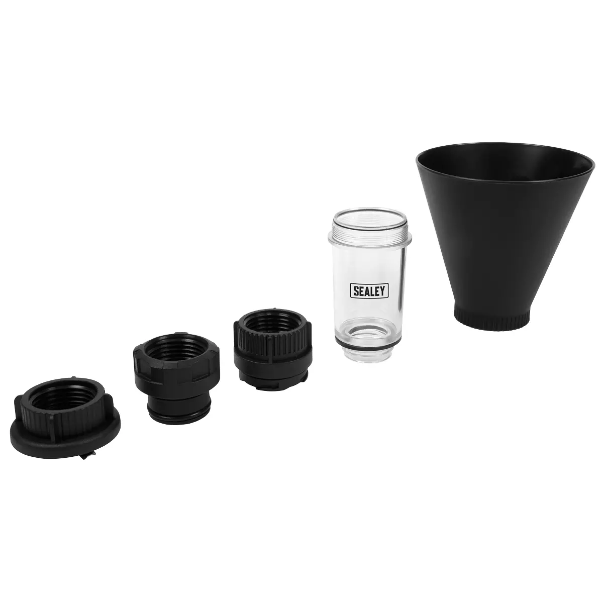 Sealey Engine Oil Funnel Set For Audi/Seat/Skoda/Volkswagen 5Pc Vs7105 2