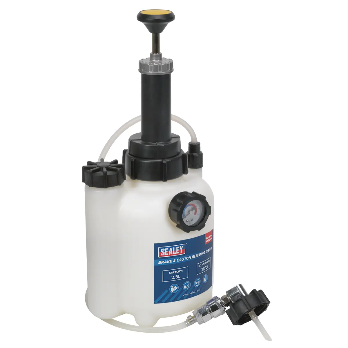 Sealey Brake & Clutch Bleeding System 2.5L Vs820 1