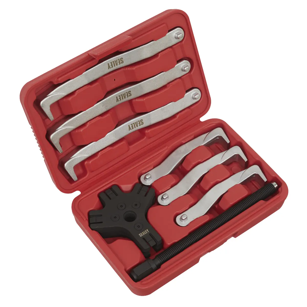 Sealey Fast Action Reversible Twin/Triple Leg Puller Set 150 & 220Mm 8Pc Vs83 1