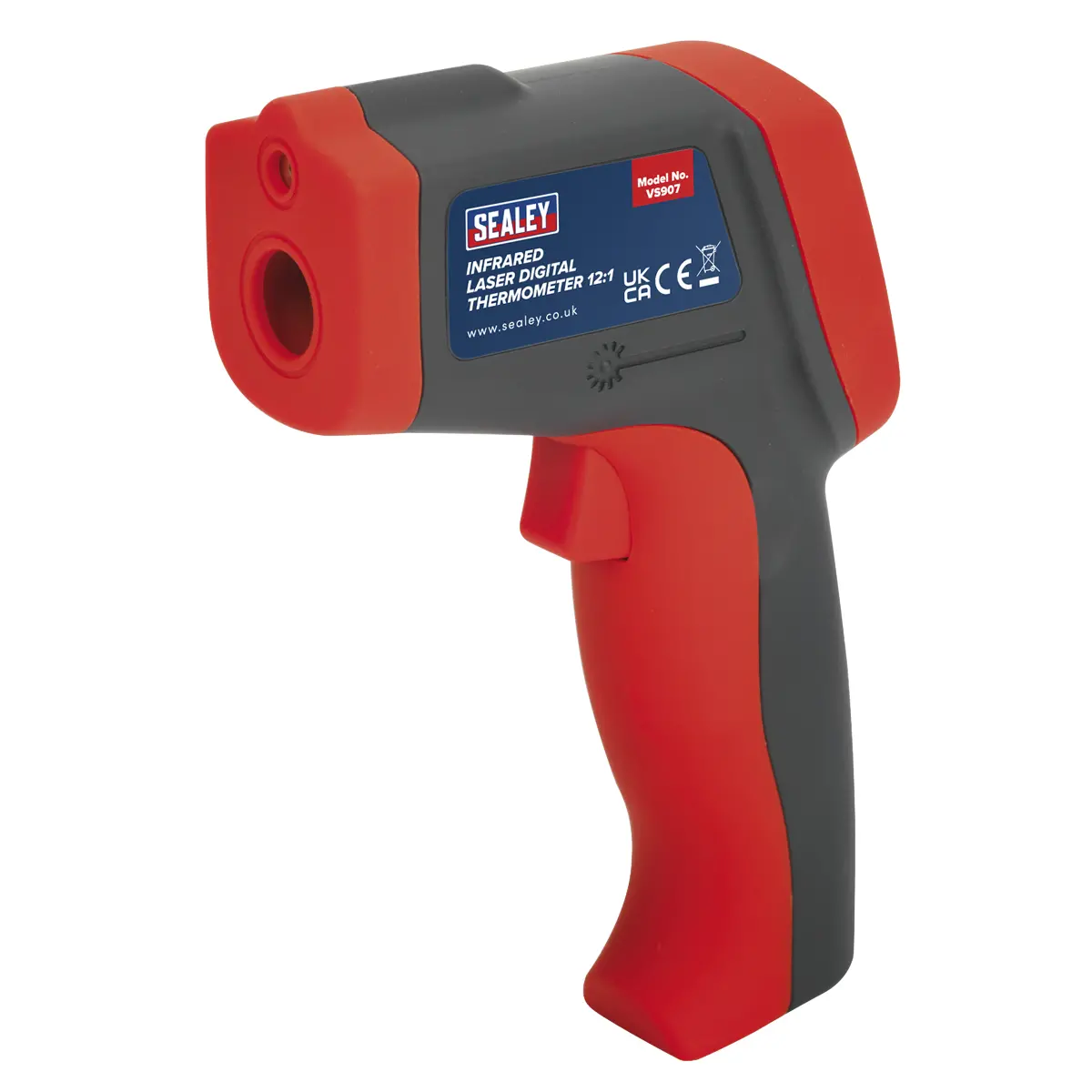 Sealey Infrared Laser Digital Thermometer 12:1 Vs907 2
