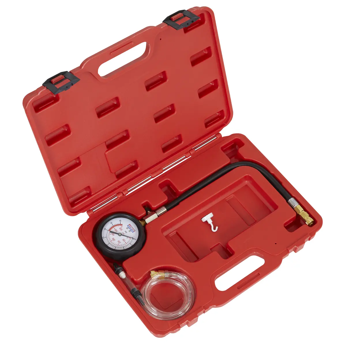 Sealey Diesel Compression Gauge, Hose & Tdc Base Kit Vse3157 1