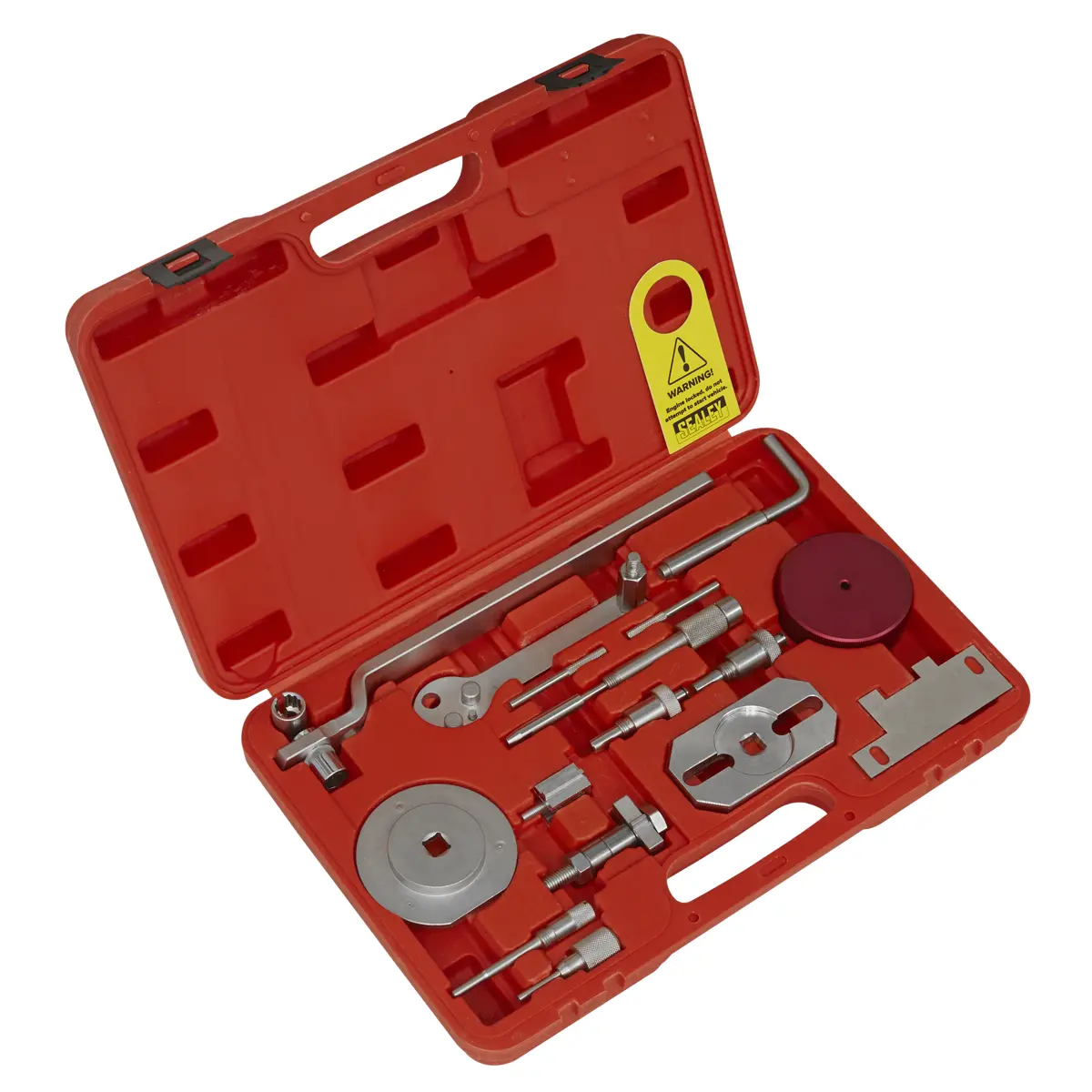 Sealey Diesel Engine Timing Tool Kit For Fiat Ford Iveco Psa - 22D 23D 30D - Be… 1