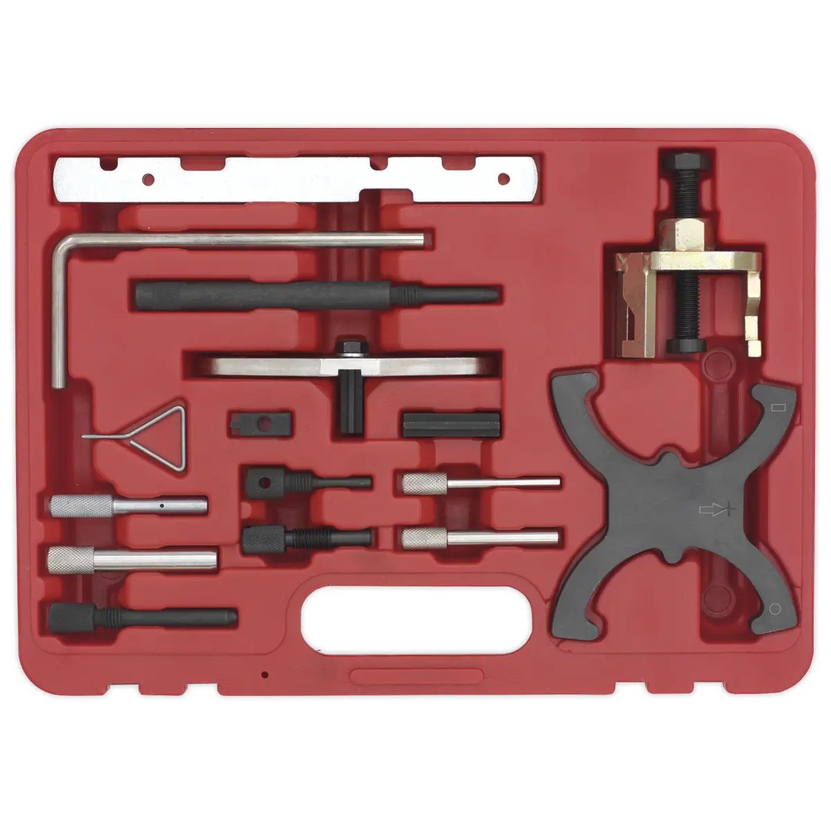 Sealey Diesel/Petrol Engine Timing Tool Combination Kit - For Ford, Psa - Belt/Chain Drive Vse5042a 2