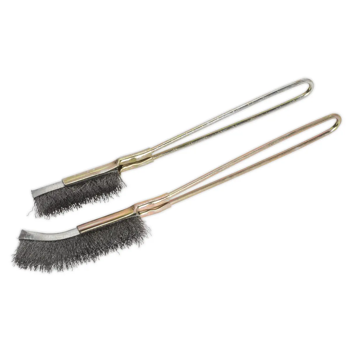 Sealey Wire Brush Set 2Pc Wb06 1