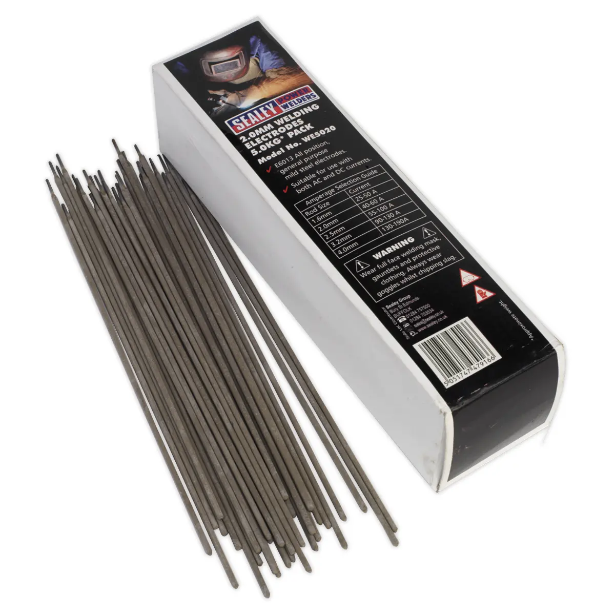 Sealey Welding Electrodes 2 X 300Mm - 5Kg Pack We5020 1