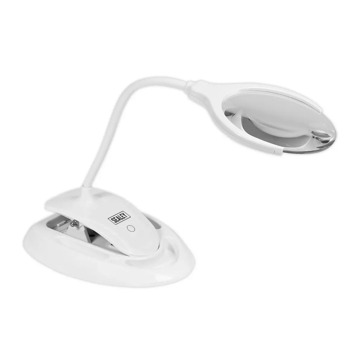 Sealey Rechargeable Dimmable Dual Mounting Magnifying Worklight 6 Smd Led Wl63/8D 1