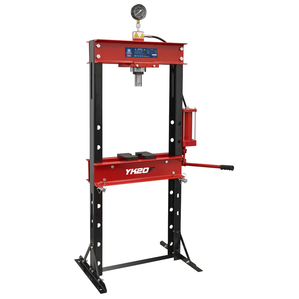 Sealey Professional Floor Type Hydraulic Press 20 Tonne Yk20f 1