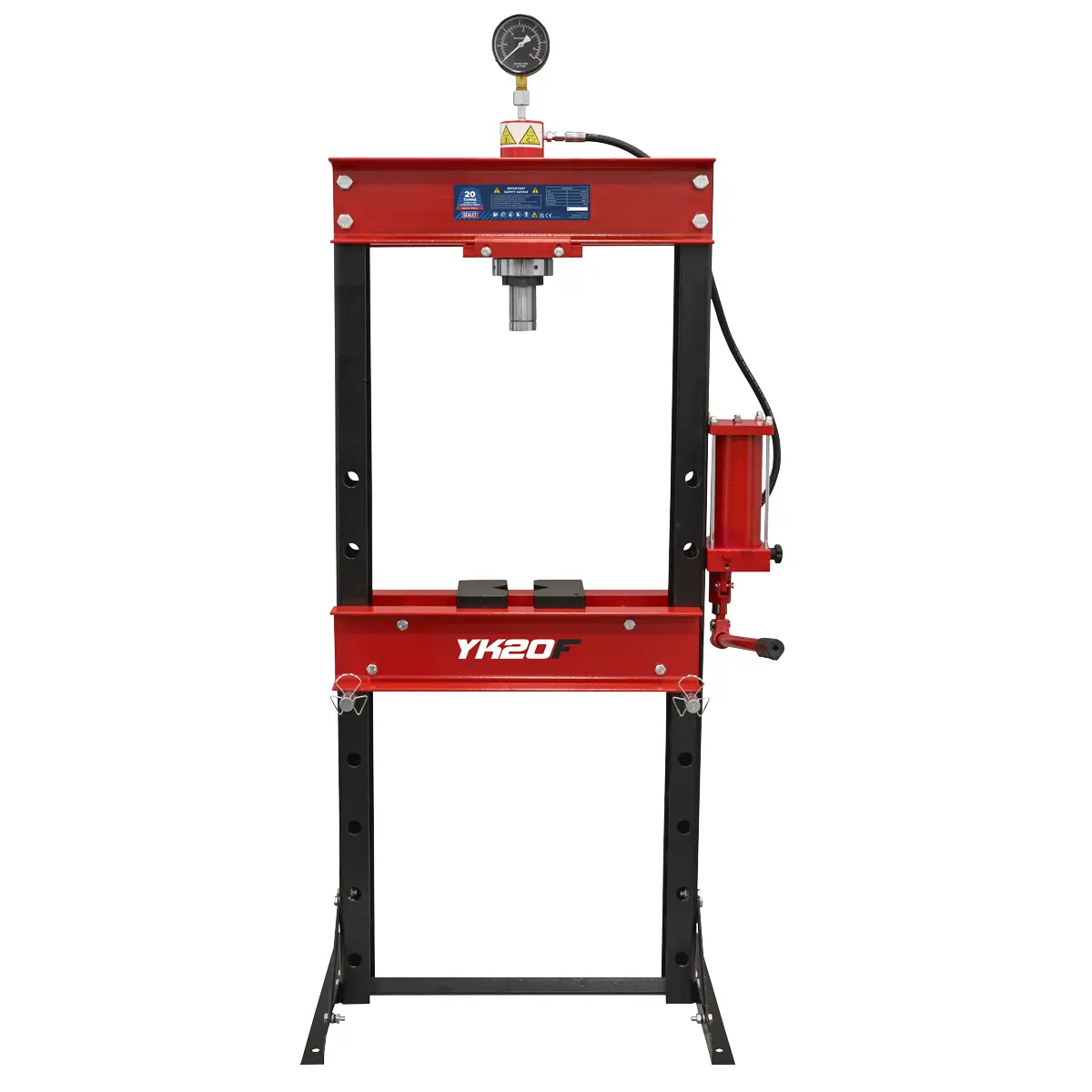Sealey Professional Floor Type Hydraulic Press 20 Tonne Yk20f 2