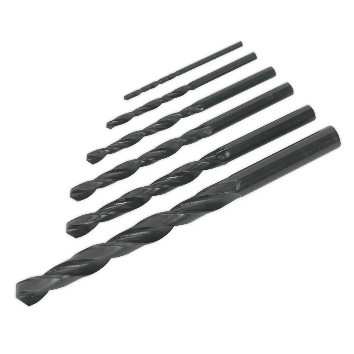 Siegen Hss Drill Bit Set 6Pc - Din 338 S01039 1