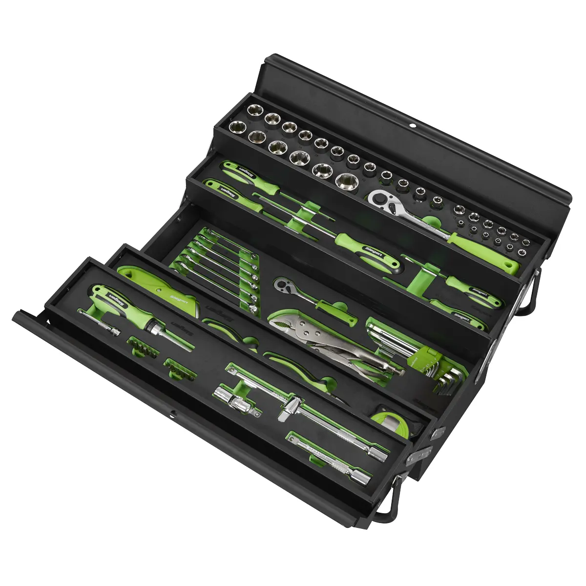 Siegen Cantilever Toolbox With 86Pc Tool Kit S01216 2