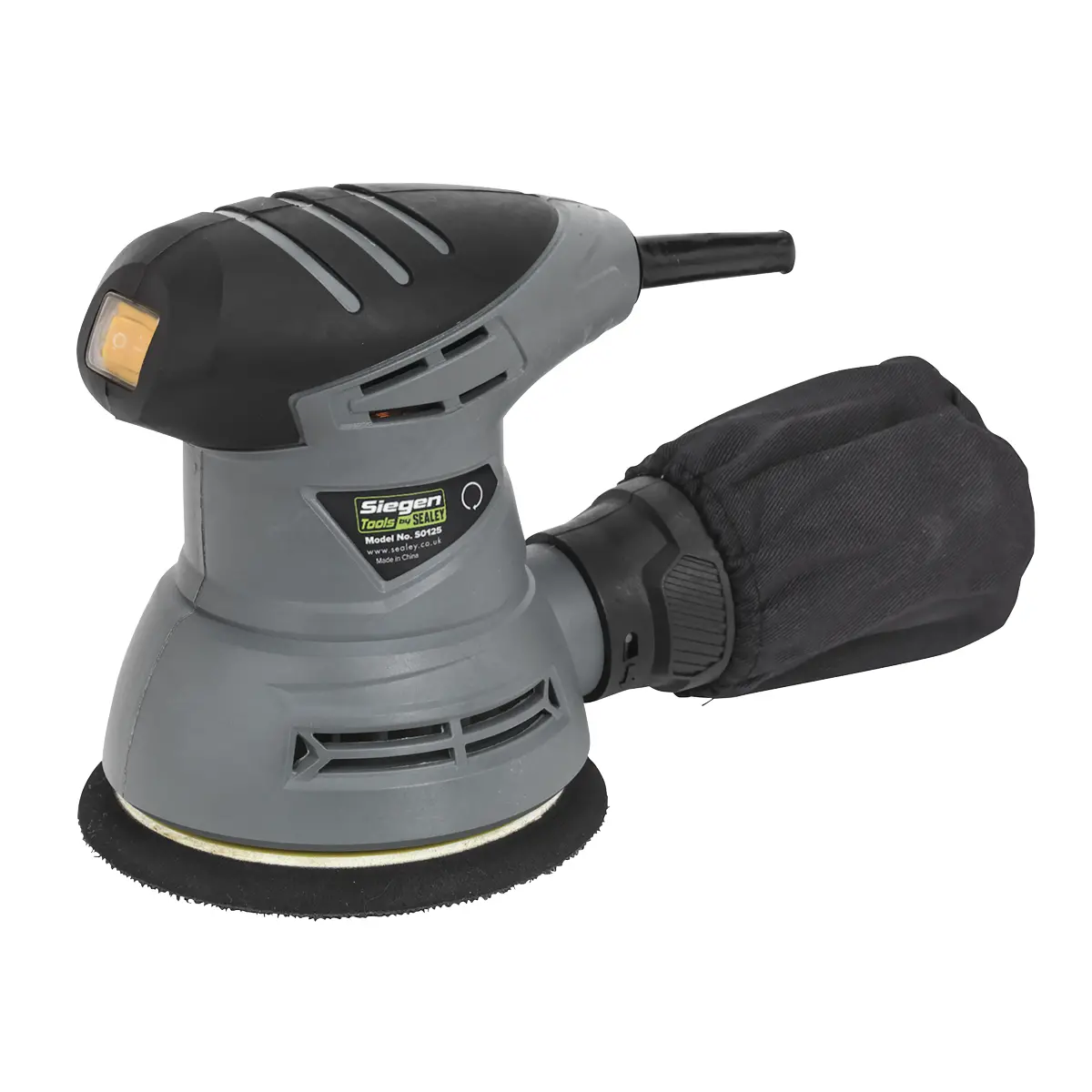 Siegen 125Mm Random Orbital Palm Sander 240W/230V S0125 1