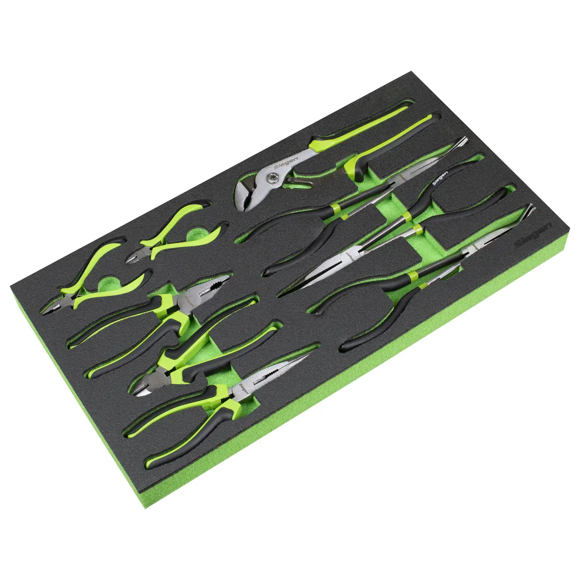 Siegen Pliers Set With Tool Tray 9Pc S01277 1
