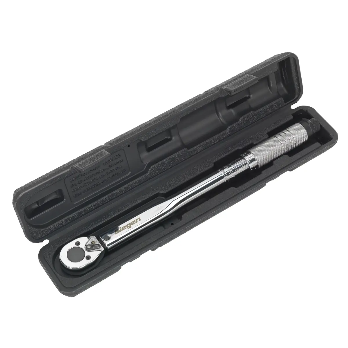 Siegen Torque Wrench 3/8"Sq Drive S0455 1