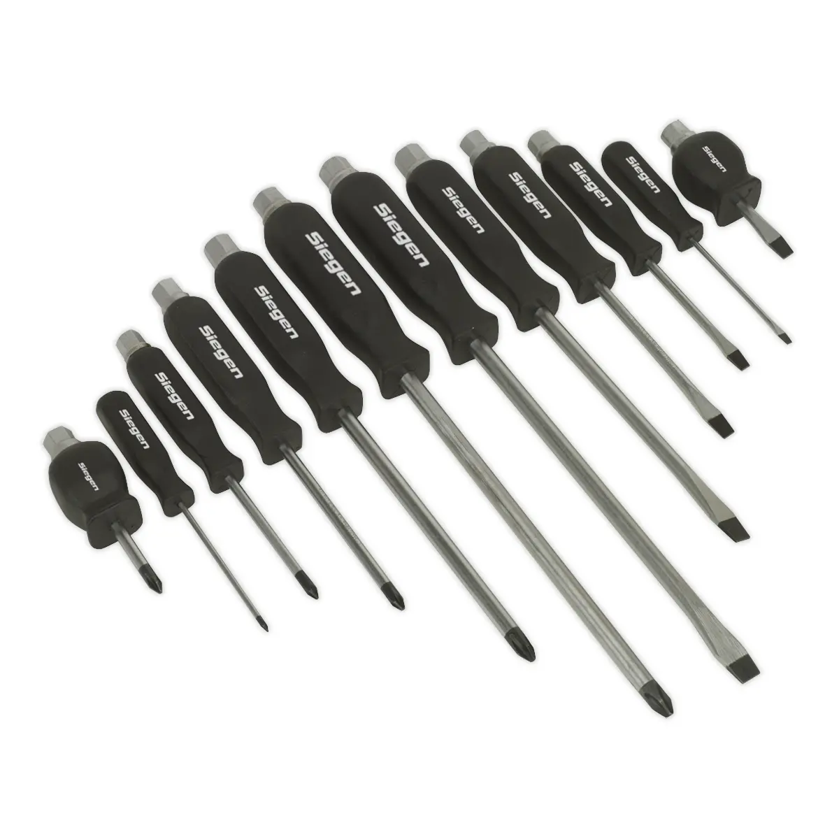 Siegen Hammer-Thru Screwdriver Set 12Pc S0641 1