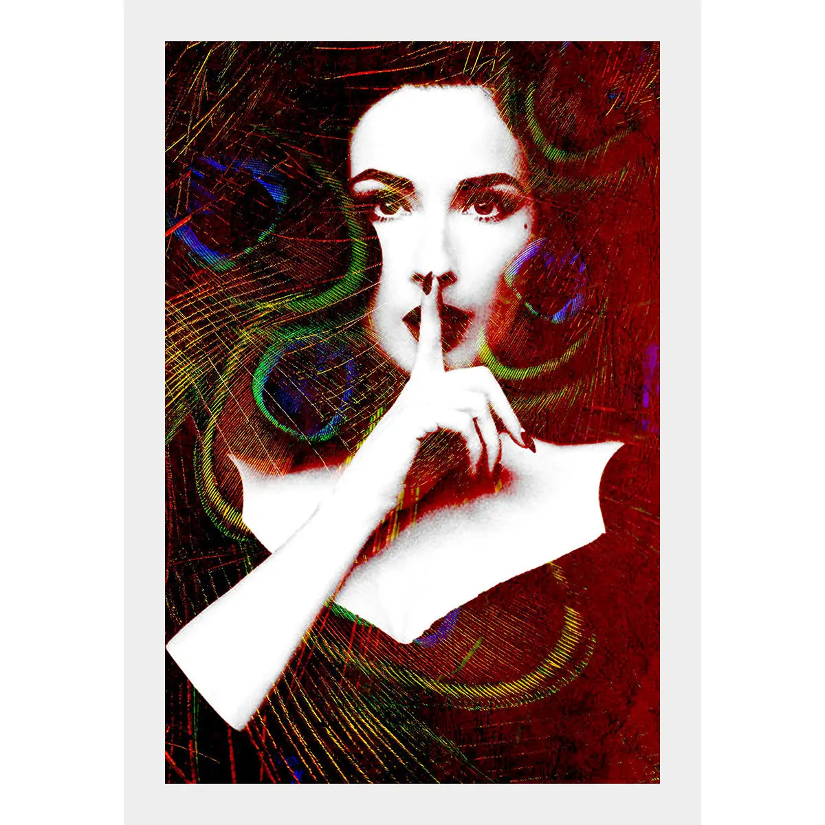 Silence Please - Fine Art Digital Print 1
