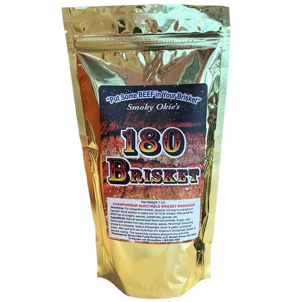 Smoky Okie 180 Brisket Injection 1
