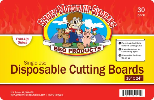 Smoky Mountain Smokers Disposable Cutting Boards 2