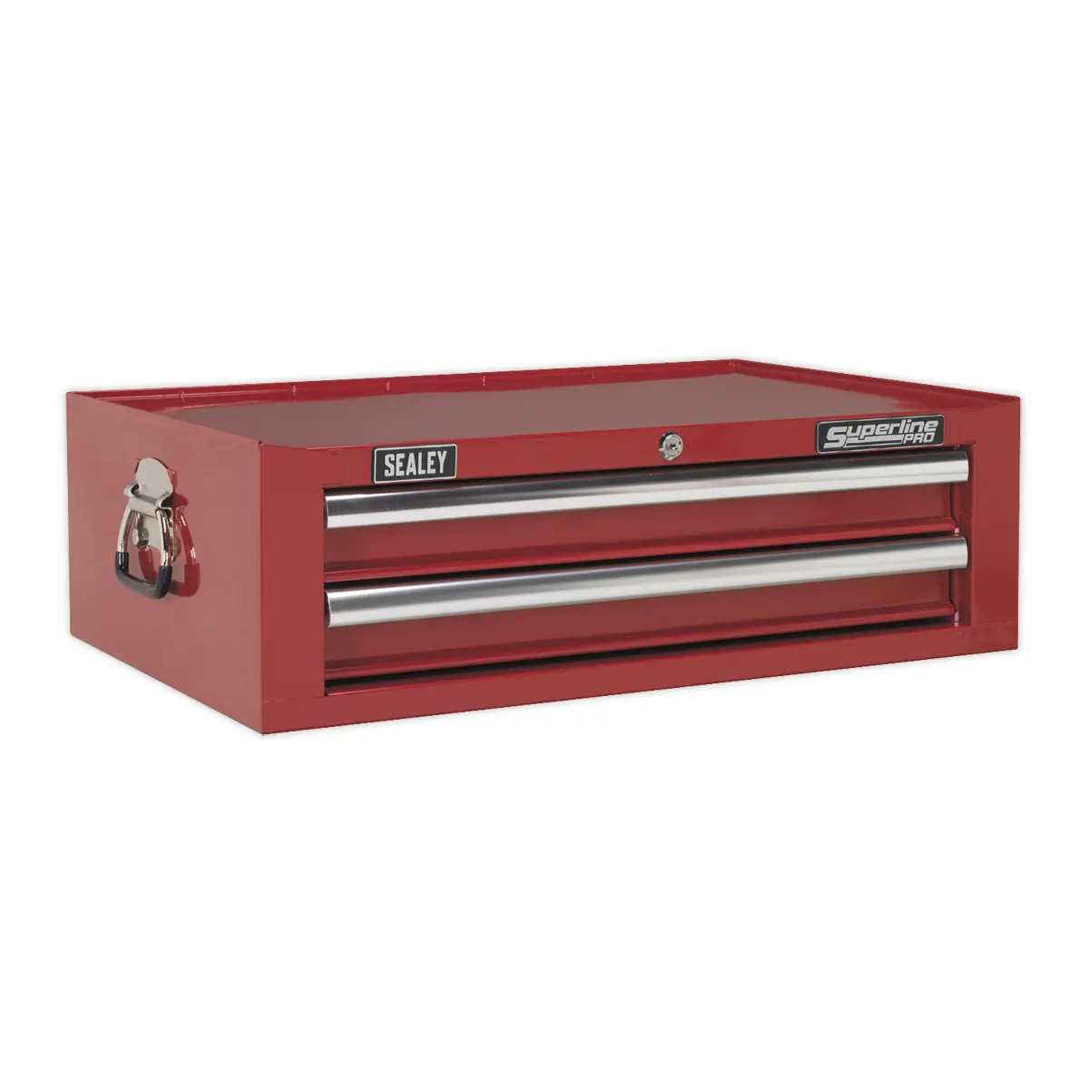 Superline Pro Superline Pro® Mid-Box Tool Chest 2 Drawer - Red Ap26029t 1
