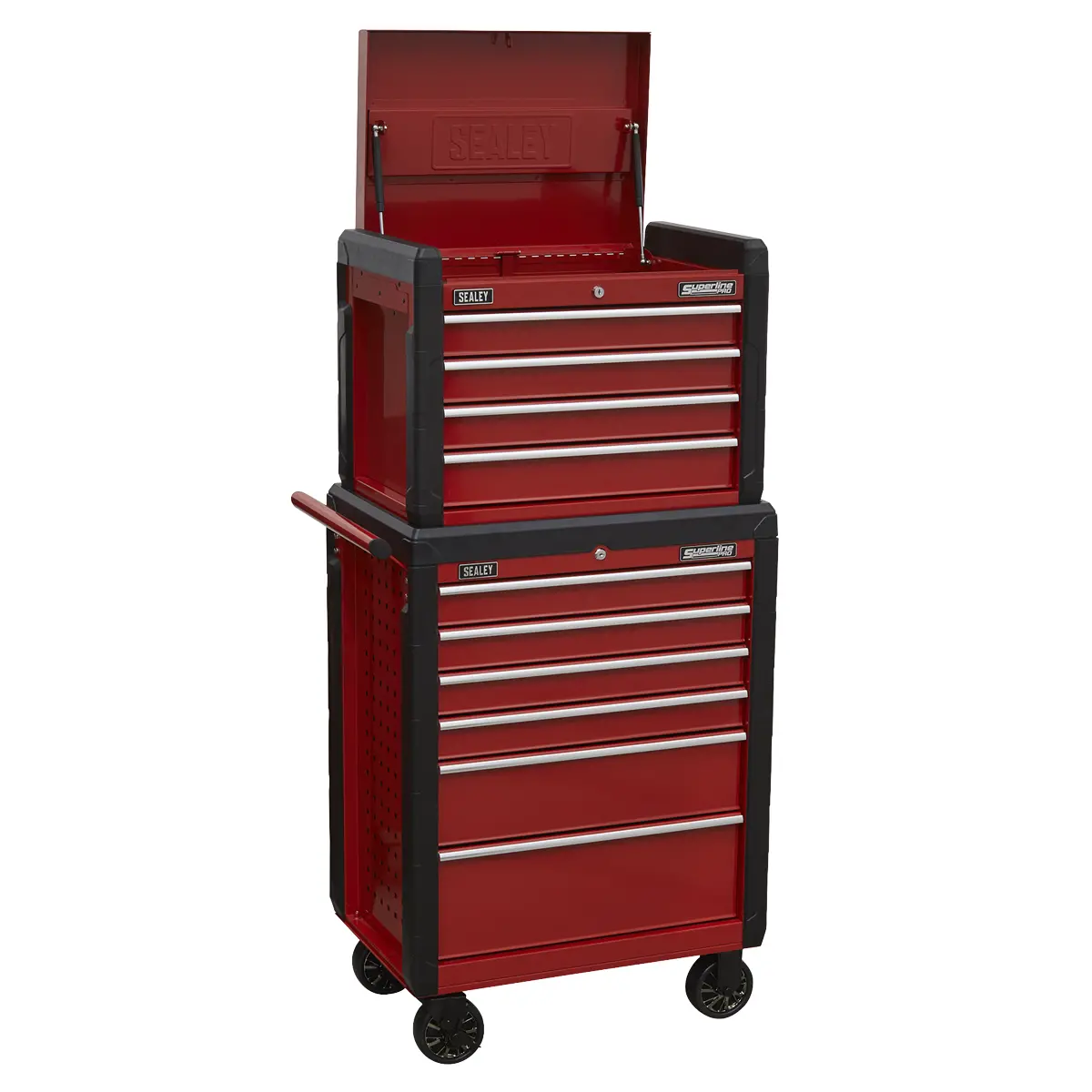 Superline Pro Superline Pro® Topchest & Rollcab Combination 10 Drawer Ap3410stack 1