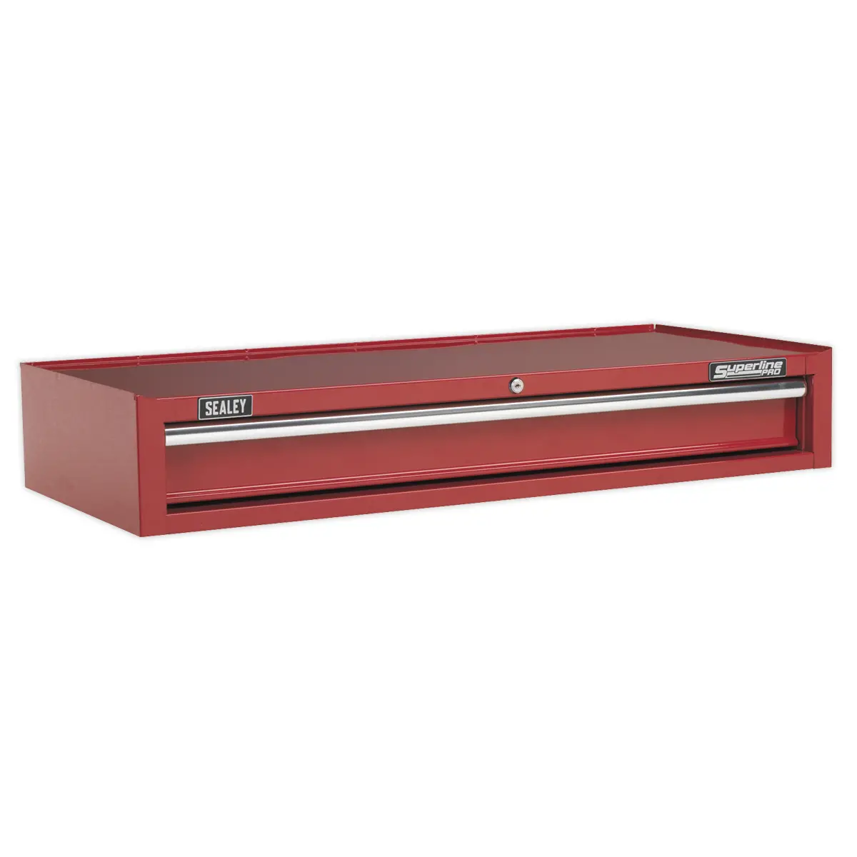 Superline Pro Superline Pro® Heavy-Duty Mid-Box Tool Chest With Drawer - Red Ap41119 1