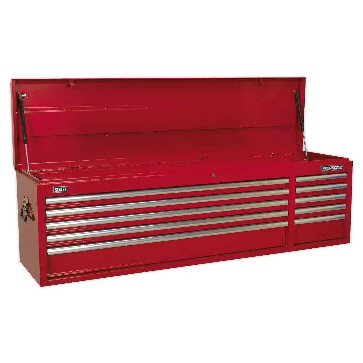 Superline Pro Superline Pro® Topchest 10 Drawer - Red Ap6610 1