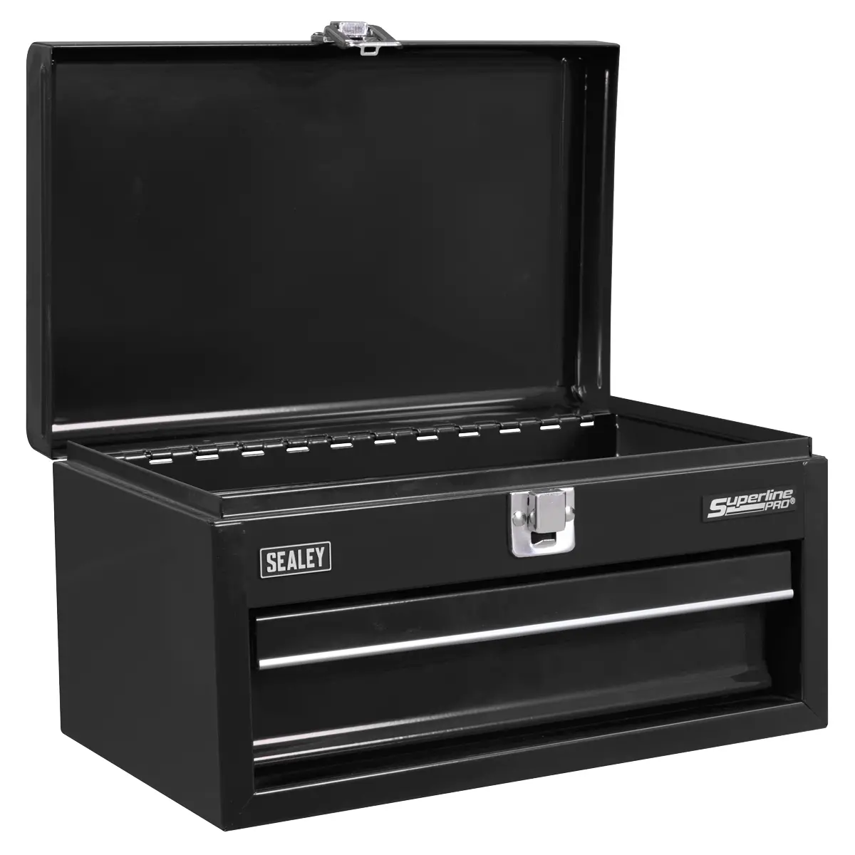 Superline Pro® Mini Toolbox With Drawer - Black Apmtb2 1