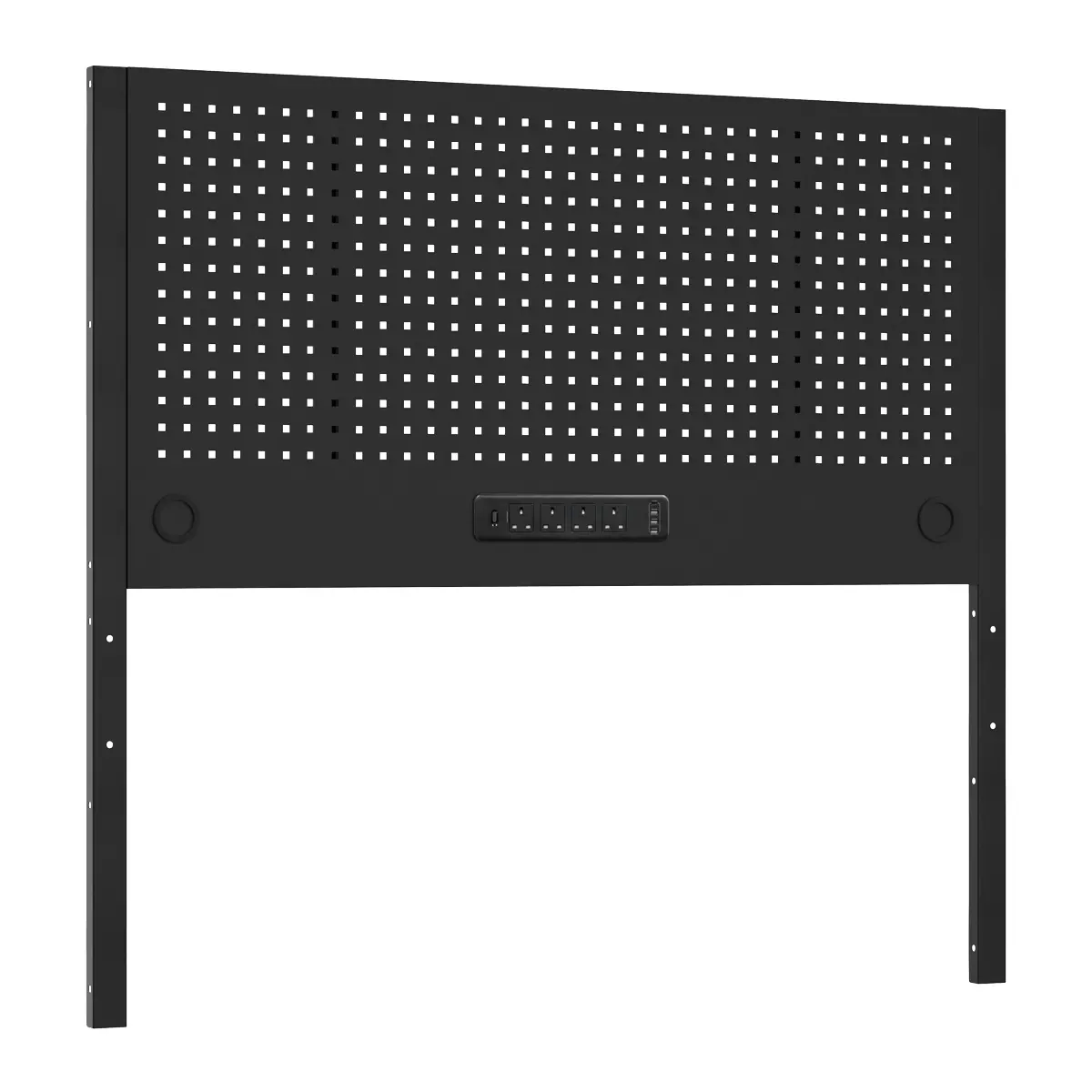 Superline Pro Superline Pro® Modular Pegboard Back Panel With Power Bar 1500Mm Apmwb60pb 1