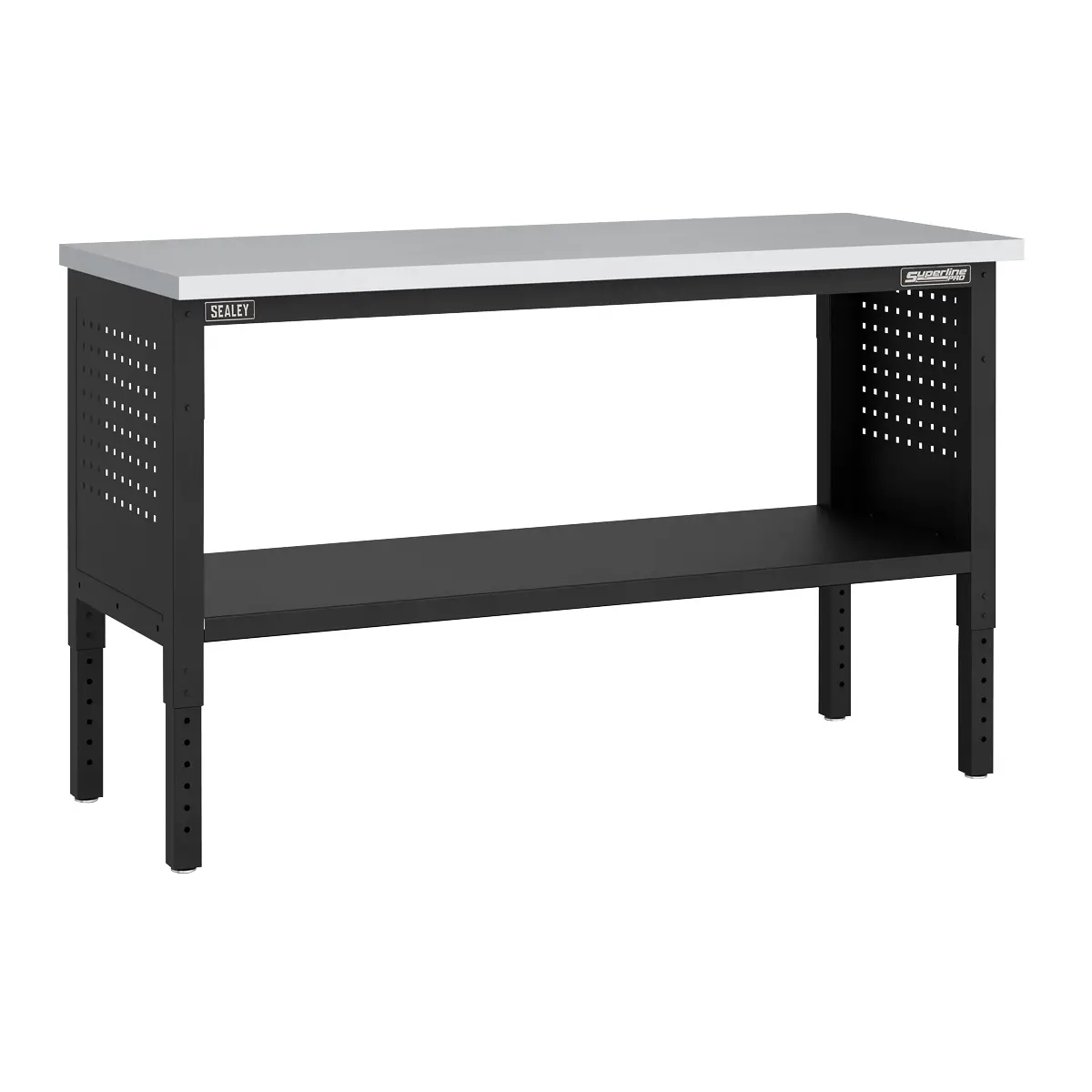 Superline Pro Superline Pro Modular Workbench With Stainless Steel Worktop  Adj… 1