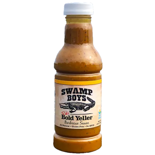 Swamp Boys Rub's Bold Yeller Sauce 1