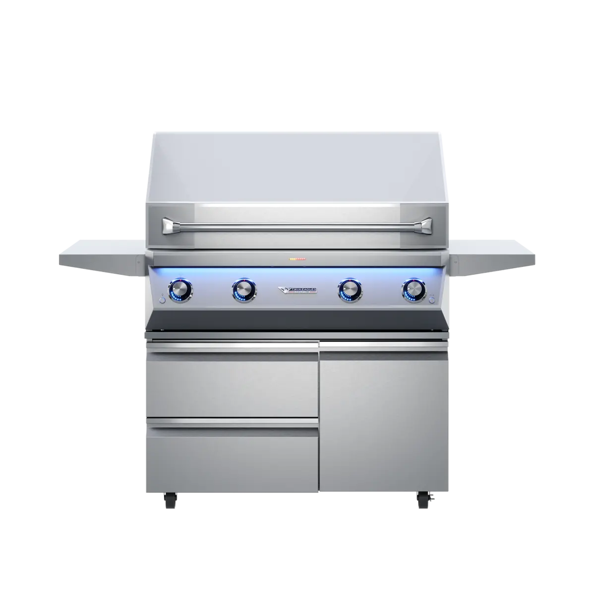 Twin Eagles Eagle One 42" Gas Grill On Grill Cart 1