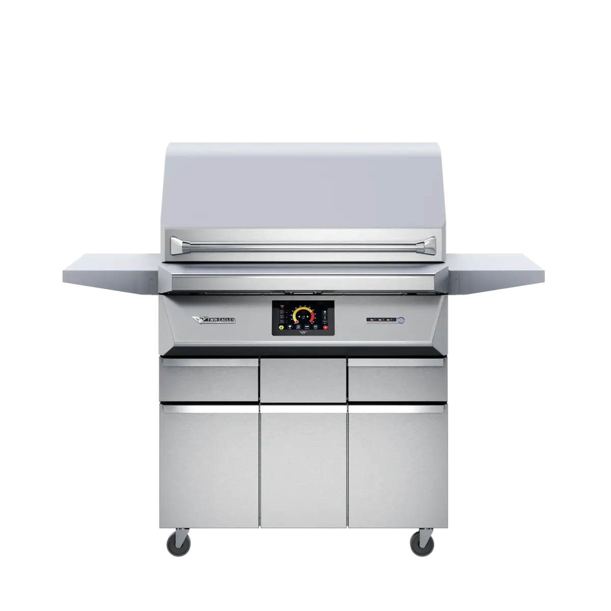 Twin Eagles 36" Pellet Grill On Grill Cart 1