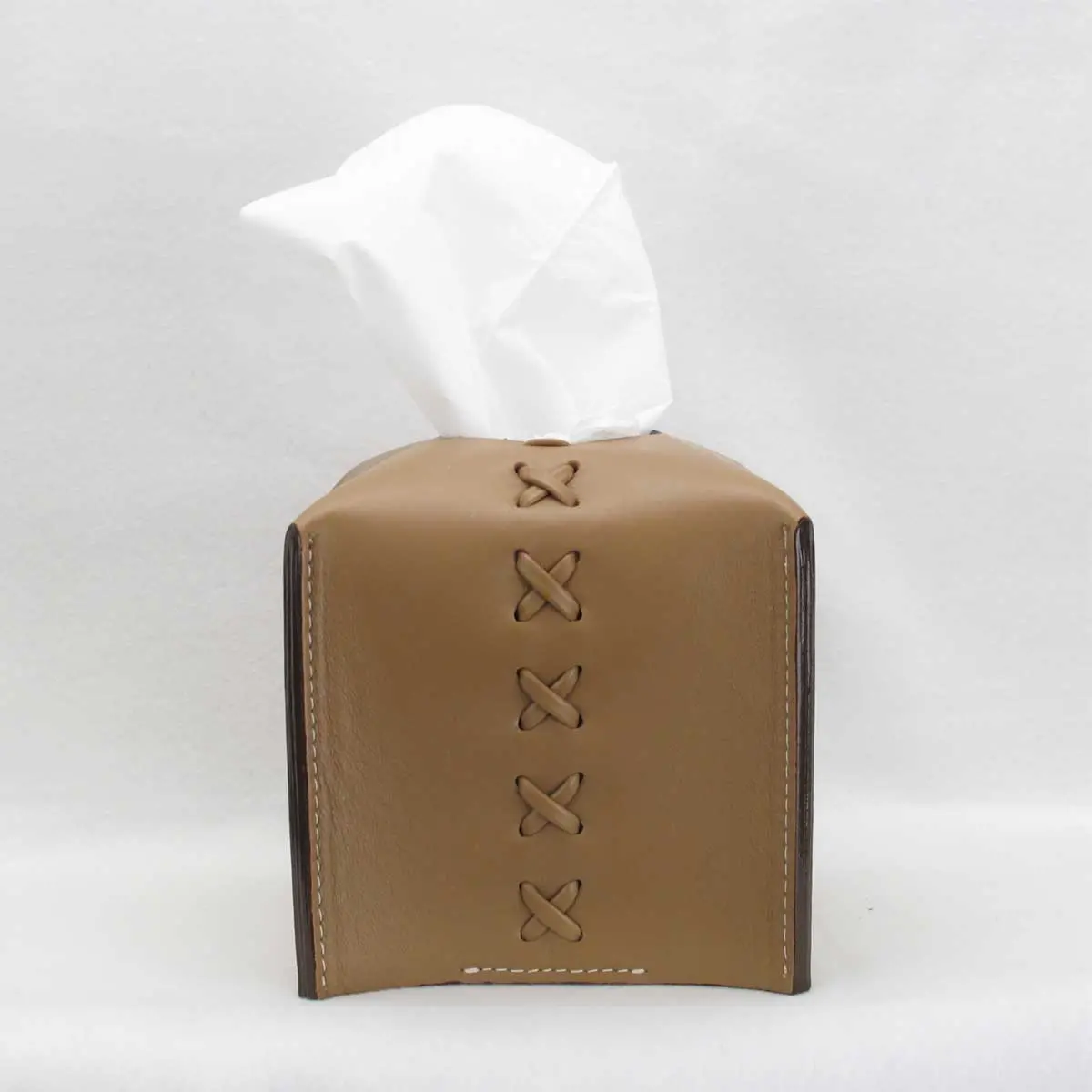 Leather Tissue Box 3