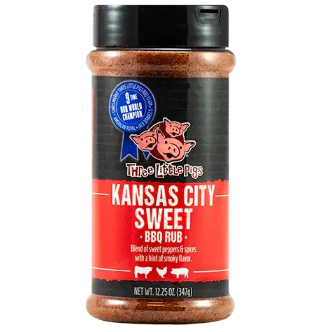Three Little Pigs Kansas City Sweet Bbq Rub 2