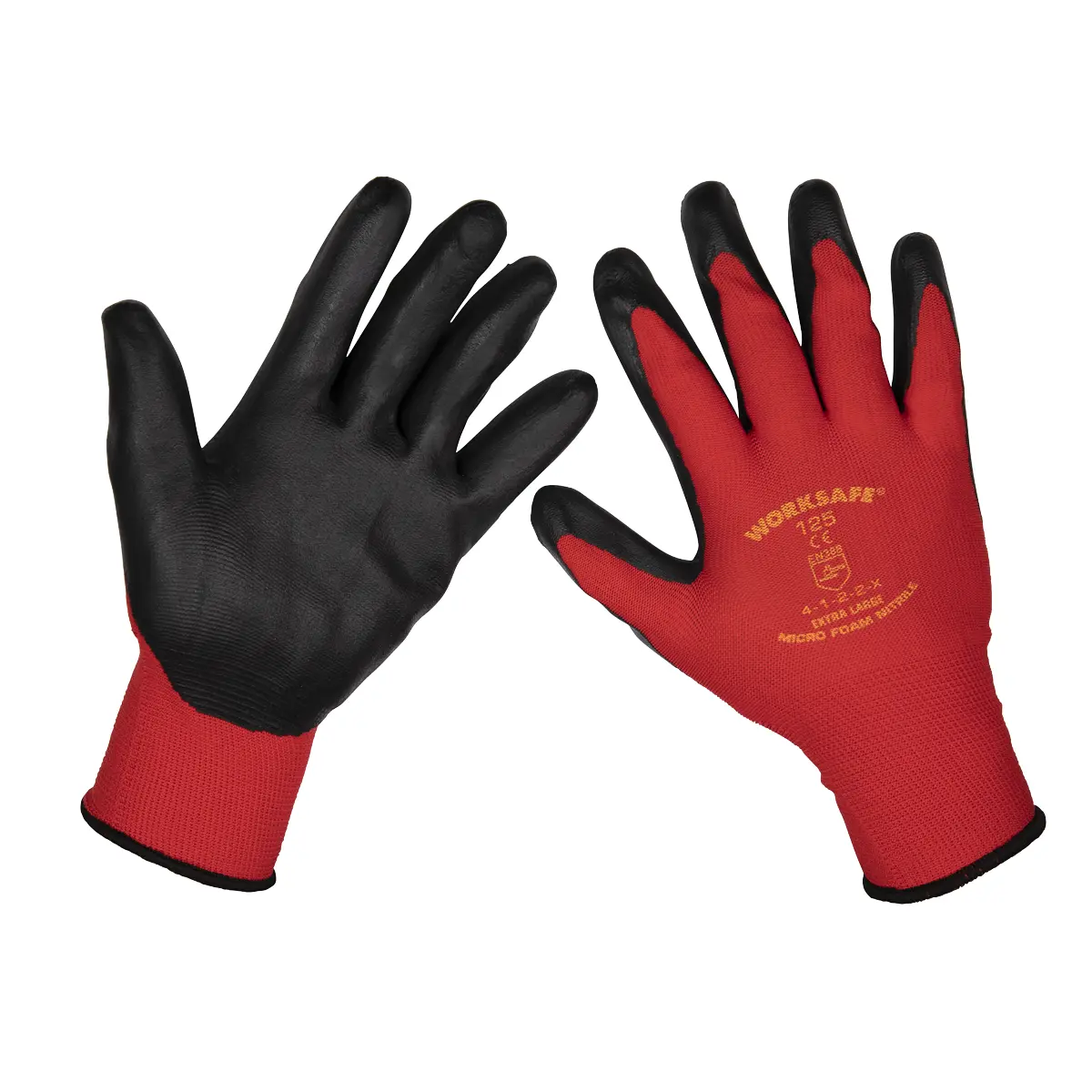 Worksafe® Nitrile Foam Gloves, X-Large - Pair 9125Xl 1