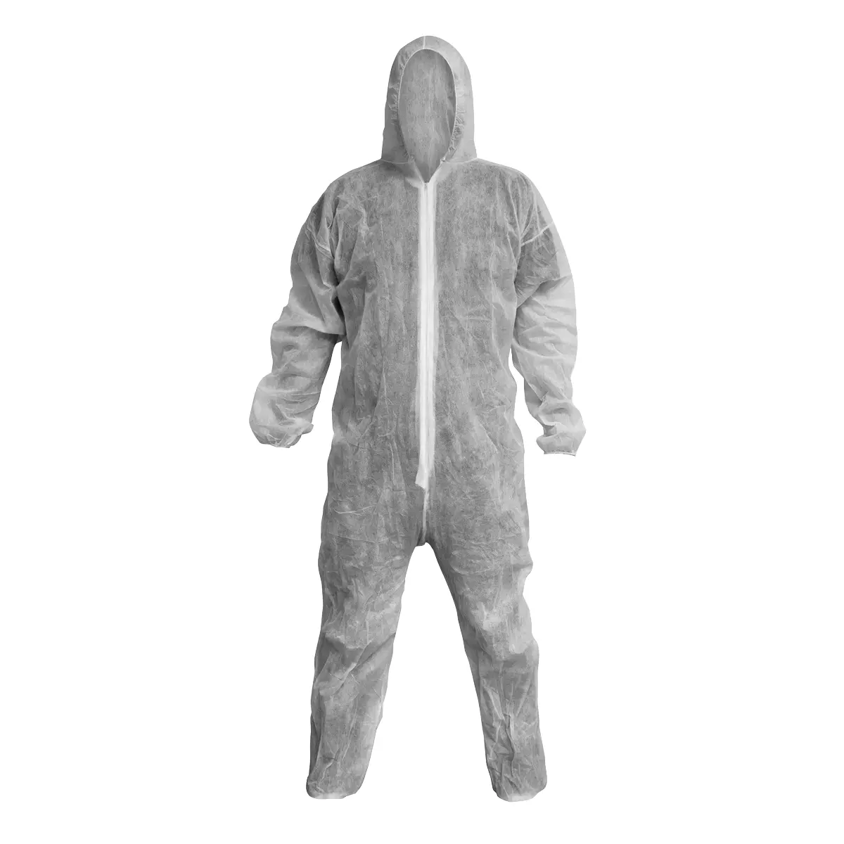 Worksafe® Disposable Coverall, White - Large 9601L 1