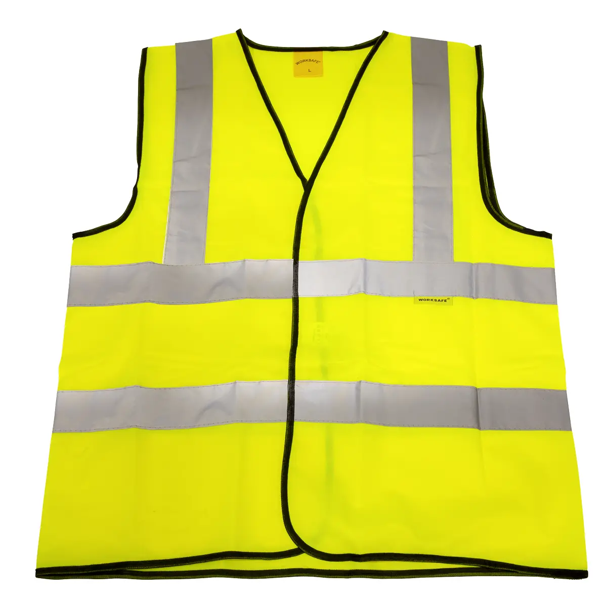 Worksafe® Hi-Vis Yellow Waistcoat - Large 9804L 1