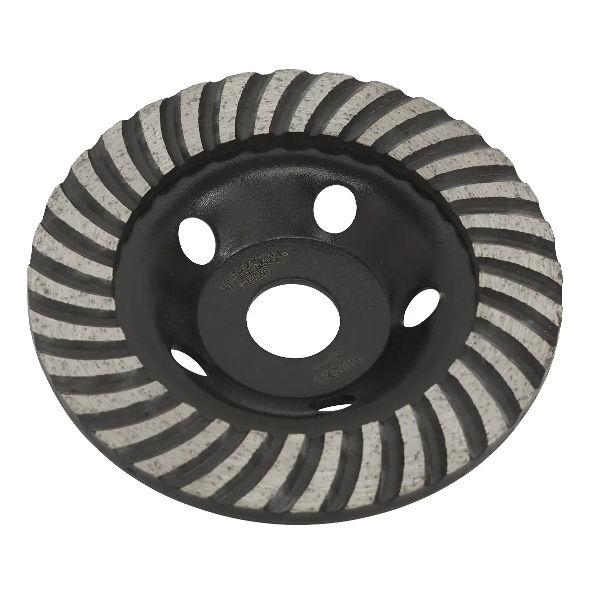 Worksafe® Turbo Row Concrete Grinding Head 125Mm Wdrtcup125 1