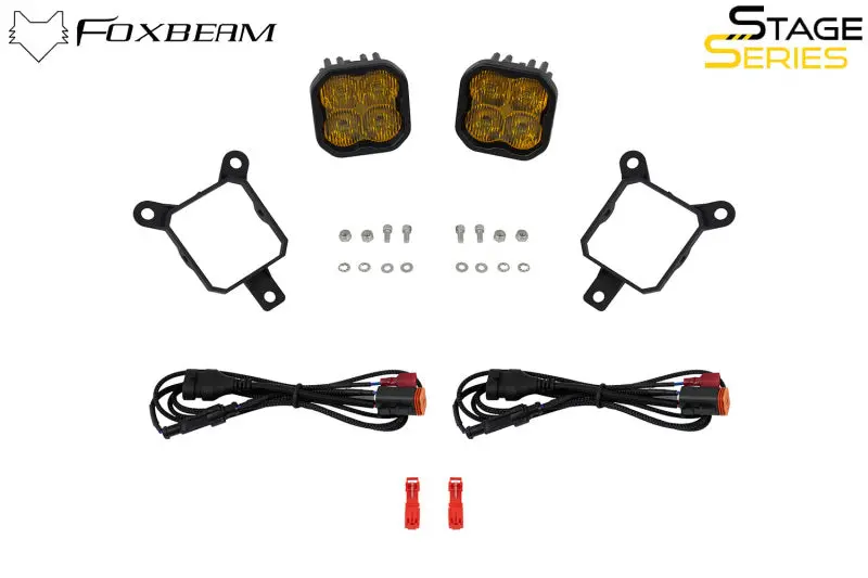 Diode Dynamics Ss3 Pro Fog Light Kit — Type Ys Abl White Led Configuration 1