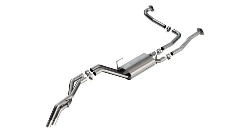 Borla S-Type Cat-Back Exhaust System For 2022–2024 Nissan Frontier – Rock Crawler Design 1